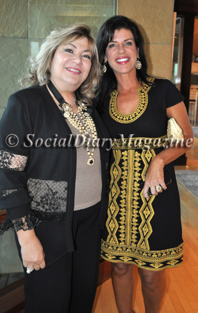 May Zawaideh with Patty Elkus